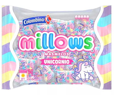Millows Unicorinio x 50 UND